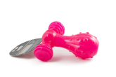 Игрушка для собак COMFY DENTAL мятный молот розовый для лакомств с ароматом мяты
