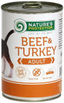 Nature's Protection Adult c говядиной и индейкой, 400 гр