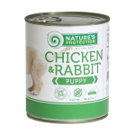 Nature's Protection Puppy c курицей и кроликом, 800 гр