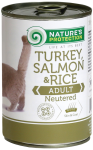 Nature's Protection Neutered (индейка с лососем), 400 гр