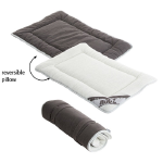 Плюшевая лежанка для собак Lounge Pod Mat Grey/Cream S