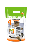FOUR PETS силикагелевый наполнитель, 4 л