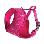 Шлейка-манишка Rogz Lapz Trendy Wrapz розовая XS