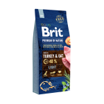 Brit Premium by Nature Light (Индейка и овес), 15 кг