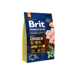 Brit Premium by Nature Junior M (Курица), 3 кг