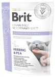 Brit VD Grain Free Gastrointestinal Cat (Сельдь и горох), 400 гр