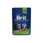 Brit Premium Cat для стерилизованных кошек с цыпленком, 85 г