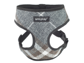 Шлейка Amiplay Scout London серая M