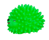 Игрушка Ёжик с пищалкой, диаметр 8.5 см