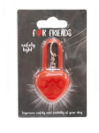 Брелок-маячок For friends (в виде сердца) для собак,  6,2 см