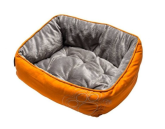 Лежанка для собак Rogz Luna Podz Medium Orange Paw 56*43*29 см