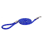 Поводок Rogz Rope голубой S, 1,8 м