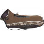 Попона для собак Rogz утеплённая SportSkin, коричневая, XXXS