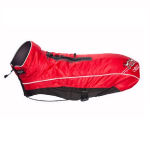 Попона для собак Rogz зимняя SnowSkin Red Heart, XXXS