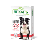 Антигельминтик  ZOOЛЕКАРЬ  для собак, 6 таб