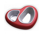 Миска Georplast для домашнего питомца Mon-Amour Double, 32*25,5*7 см