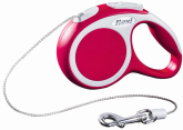 Рулетка Flexi Vario красная M, трос 5 м