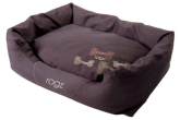 Лежак с бортиками и подушкой Rogz Spice Pod Medium Mocha Bone 72*45*25 см
