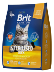 Brit Premium Sterilised Cat (Утка), 2 кг