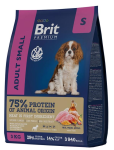 Brit Premium Dog Adult Small (Курица), 3 кг