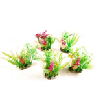 Пластиковое растение для аквариума Aquael MIX, 5шт