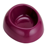 Миска пластмассовая Happy Pet, с сердечком, красного цвета, размер M, 800 ml