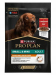 Pro Plan Small / Mini Adult для собак с говядиной (соус), 85 гр