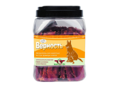 Лакомство для собак GreenQZin ВЕРНОСТЬ юниор (Мягкое сушеное мясо ягненка), 750гр