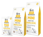 Brit Care MINI GF Hair & Skin (Лосось и сельдь), 7 кг