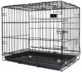Клетка для собак Happy Pet черная 46*30*37 см