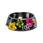 Миска для собак Rogz Bowlz Small Dayglo Floral SMALL, 160 мл