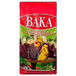 Вака ВК с минералами и овощами для попугаев, 500 г