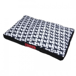 Лежак Rogz Spice Pod Flat черно-белый, M