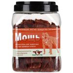 Лакомство для собак GreenQZin МОЩЬ юниор (Сушеное телячье мясо)  750гр