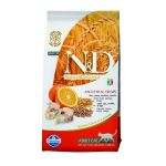 Корм для кошек низкозерновой N&D Low Grain Cat Codfish & Orange Adult, 10 кг