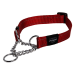 Ошейник-полуудавка Rogz Lumberjack Obedience Красный XL