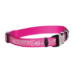Ошейник для собак Rogz Lapz Trendy Halsb. Pink Bones XS 8mm