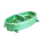 Миска двойная пластмассовая For Friends, 0,3л