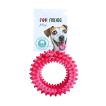For Friends Игрушка резиновая Кольцо с шипами для собак