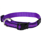 Ошейник для собак Rogz Beach Bum Halsb. Purple Chrome 20mm