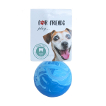 For Friends Игрушка резиновая Мяч для собак, 8 см