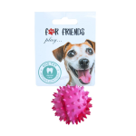 For Friends Игрушка резиновая Мяч с шипами для собак, 5,5 см