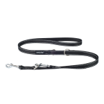 Поводок регулируемый Аmiplay Reflective M Черный, 100-200 см