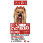 Празицид-суспензия Плюс для собак, 10 мл