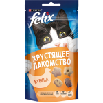 Лакомство для кошек FELIX Хрустящее лакомство с курицей, 60 гр