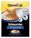 Gimcat Витаминные сердечкис таурином и лососем, 420 гр