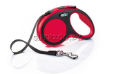 Рулетка Flexi New Comfort красная S, лента 5 м