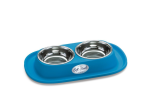 Пластиковое крепление миски Georplast Soft touch inox (double)