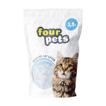 Силикагелевый наполнитель FOUR PETS, 3,5 л