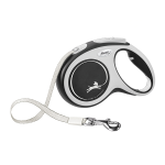 Рулетка Flexi New Comfort черная M, лента 5 м